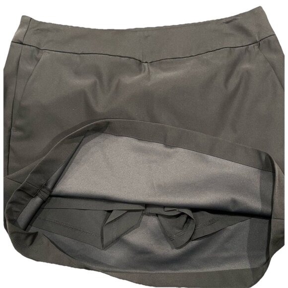 Nike Golf Womens Tournament Skort Dri-FIT Black Size 4 Tennis Stretch Pickleball - Picture 6 of 6